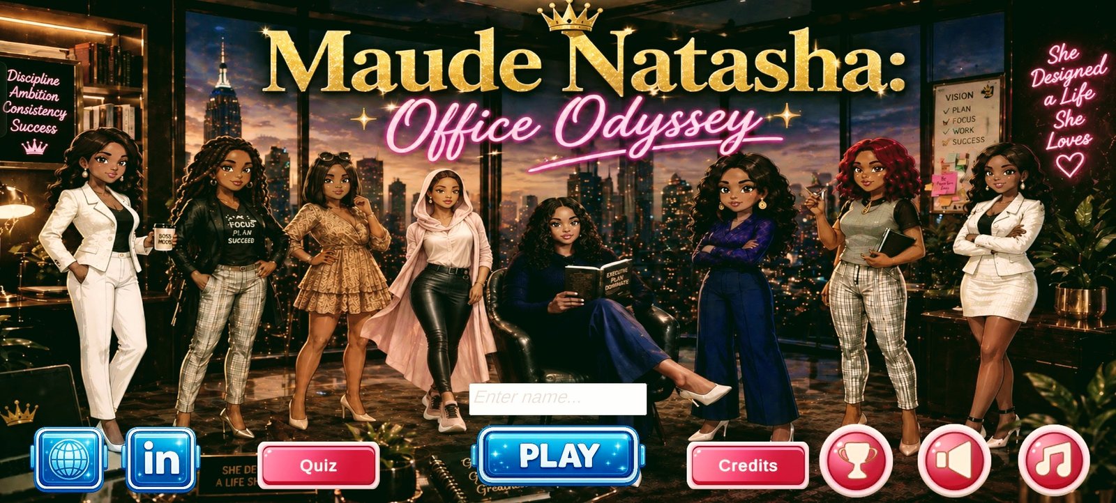 Office Odyssey Hero Artwork